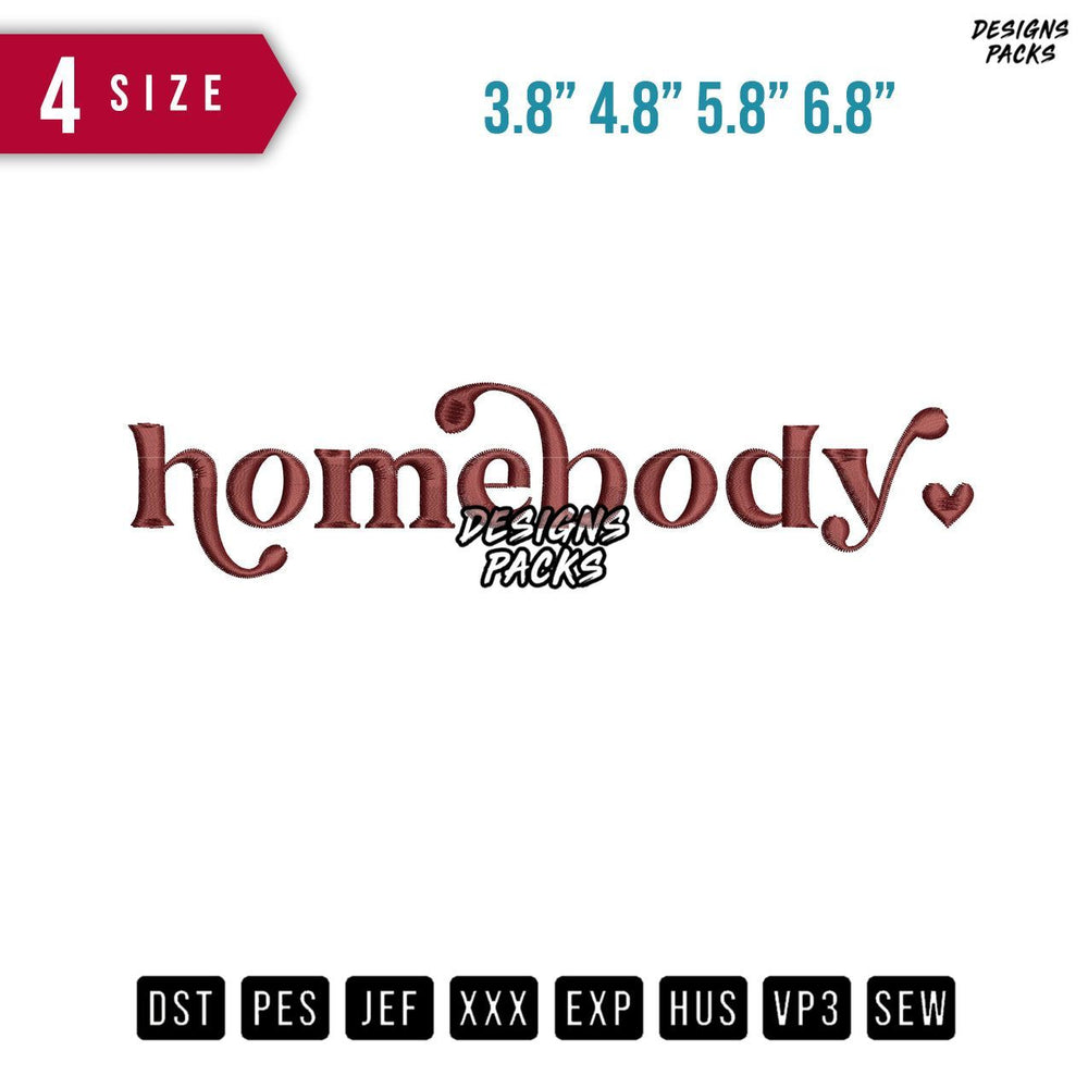 Home Body Embroidery Design
