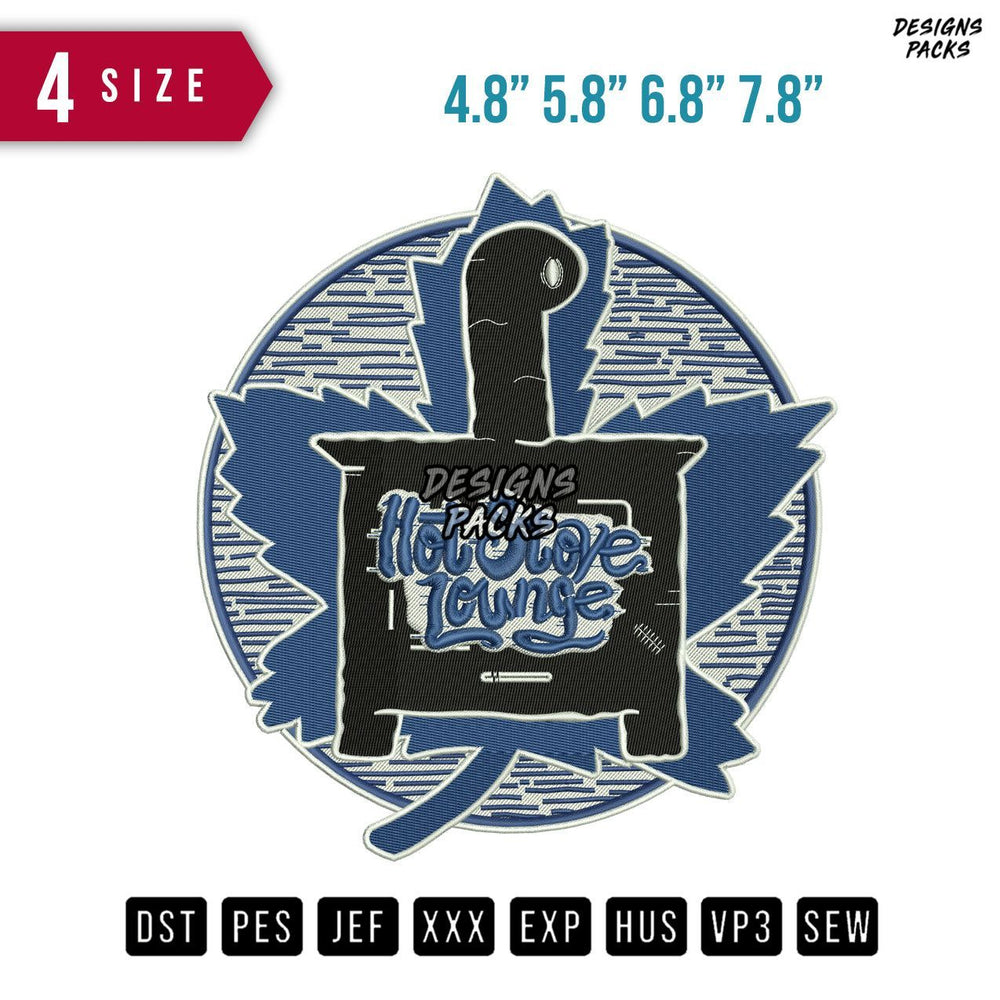 Hot Stove Embroidery Design