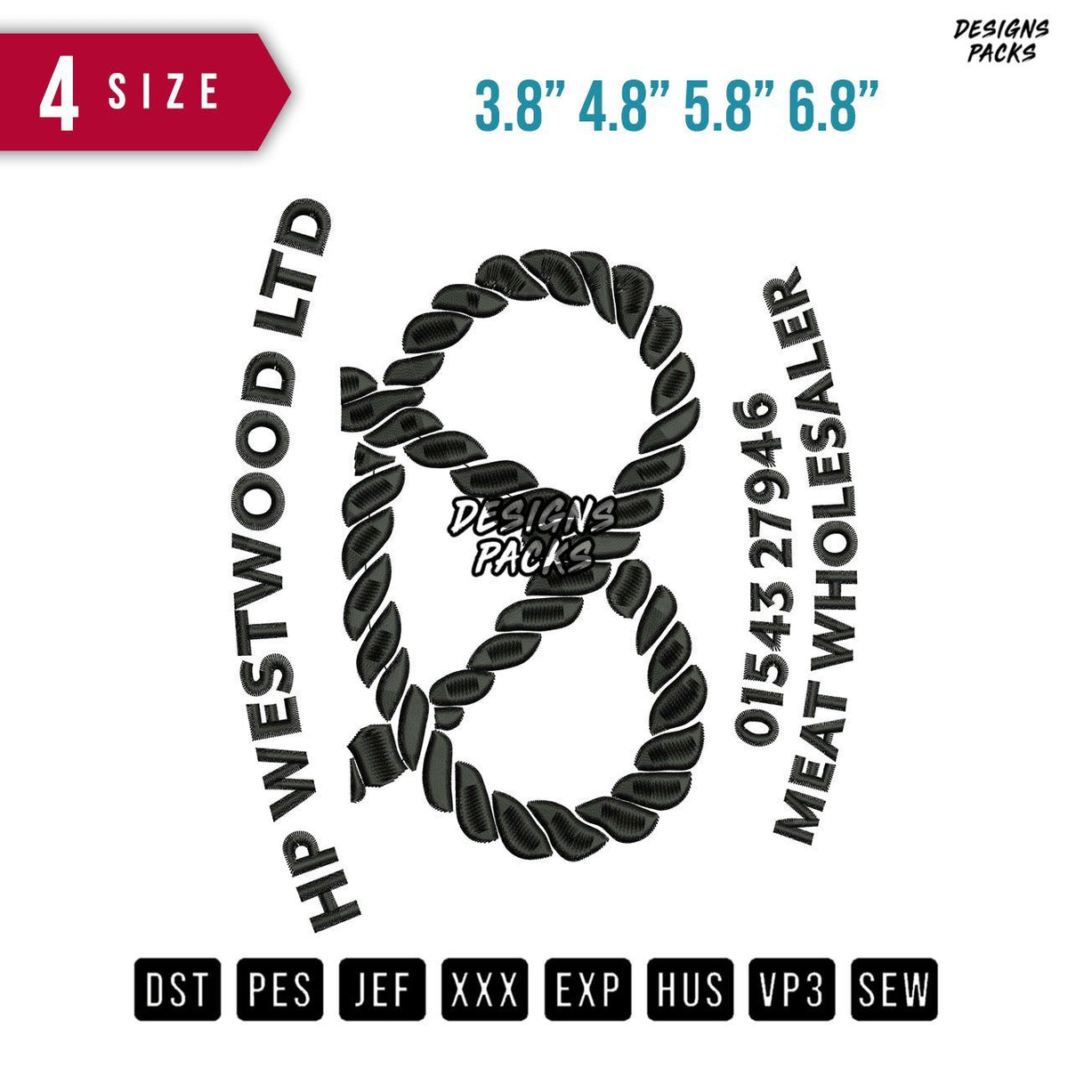 Hp Westwood Ltd Embroidery Design