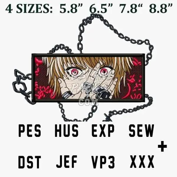 Hunter X Kurapika Anime Embroidery Design designspacks