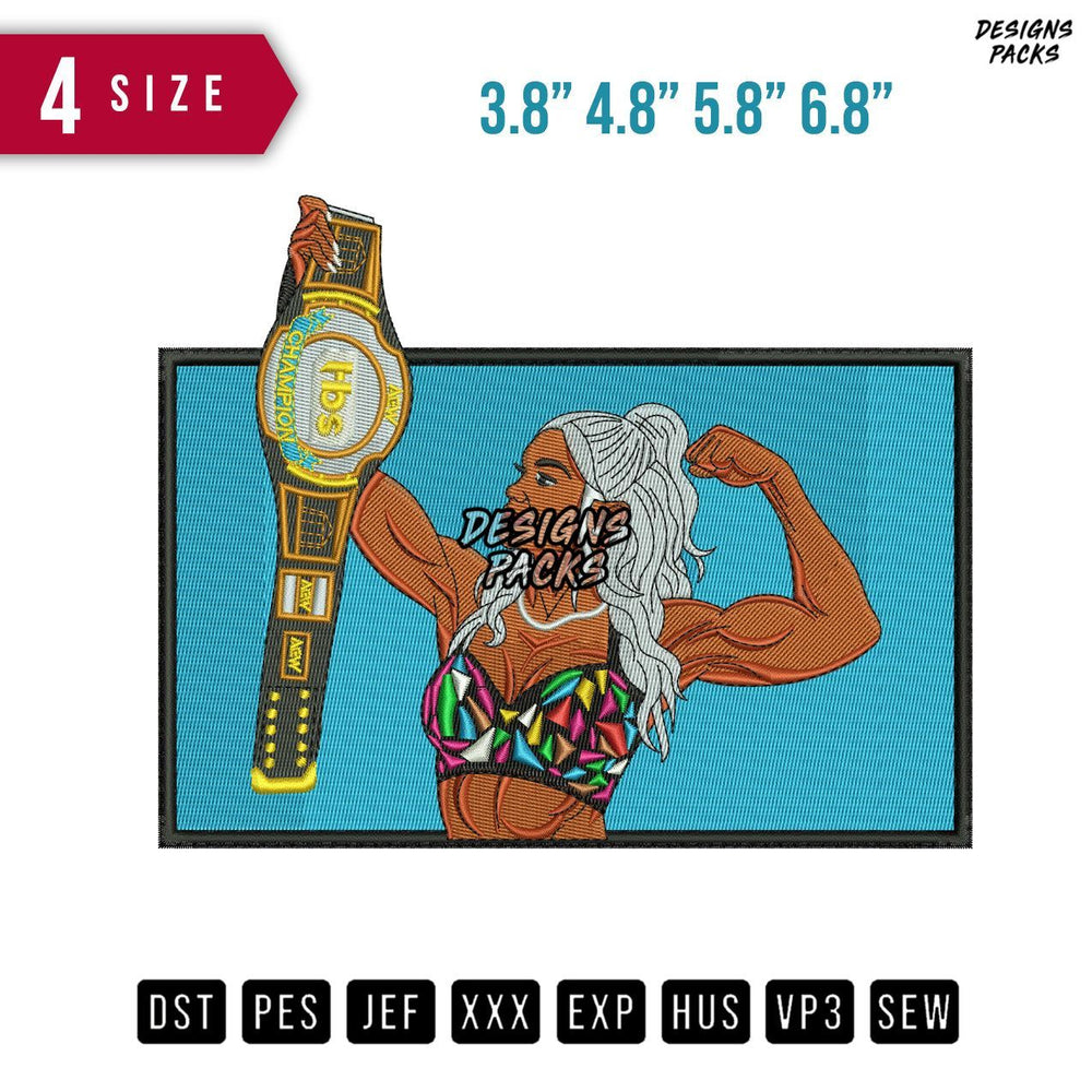 Jade Cargill Embroidery Design