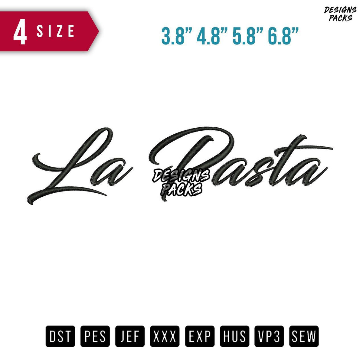 Lapasta Embroidery Design