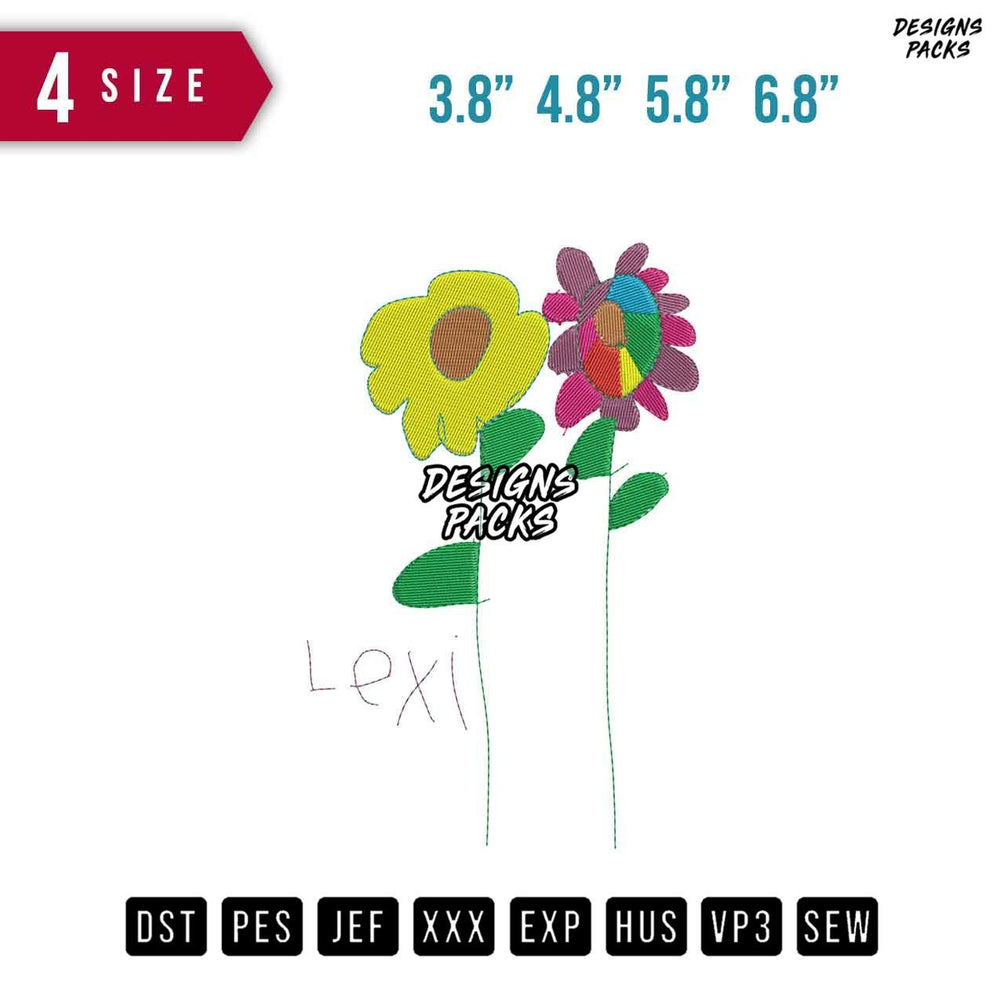 Lexi Embroidery Design