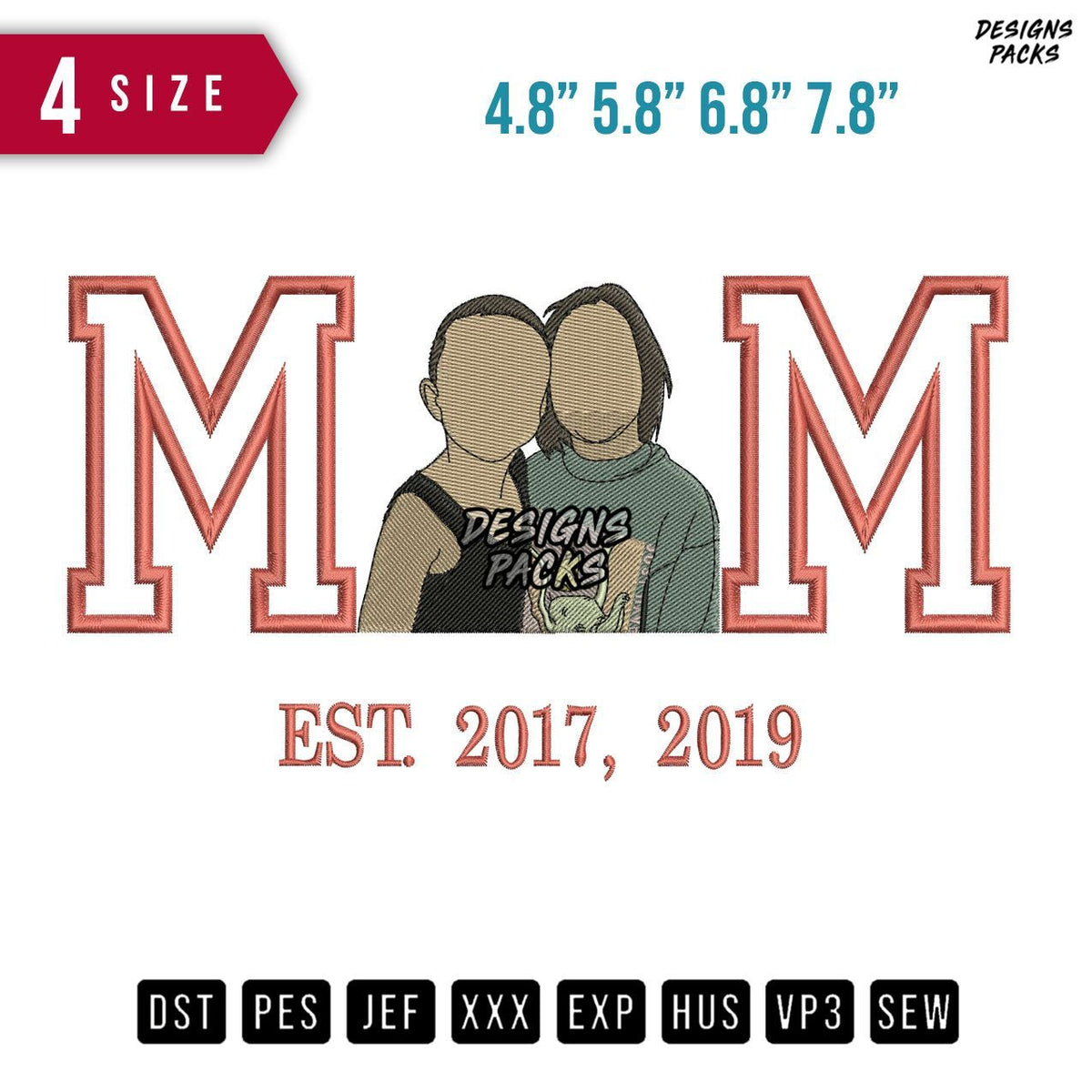 MM Children Embroidery Design