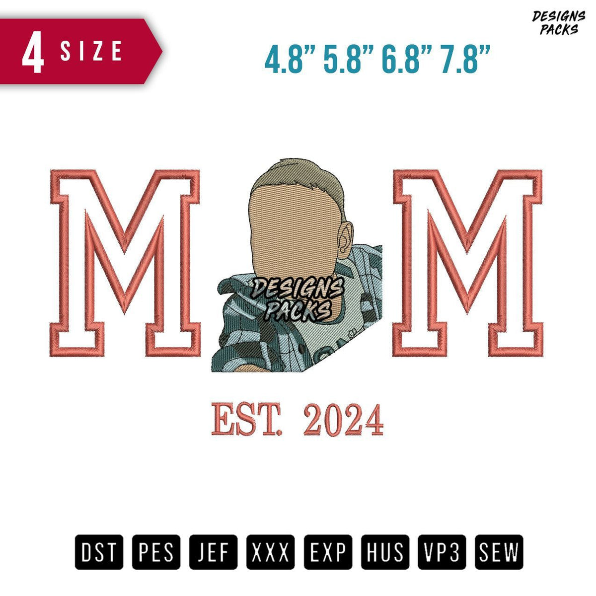 MM Boy Embroidery Design