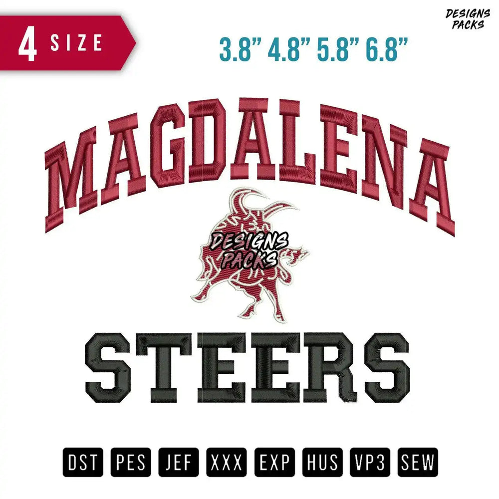Magdalena Embroidery Design