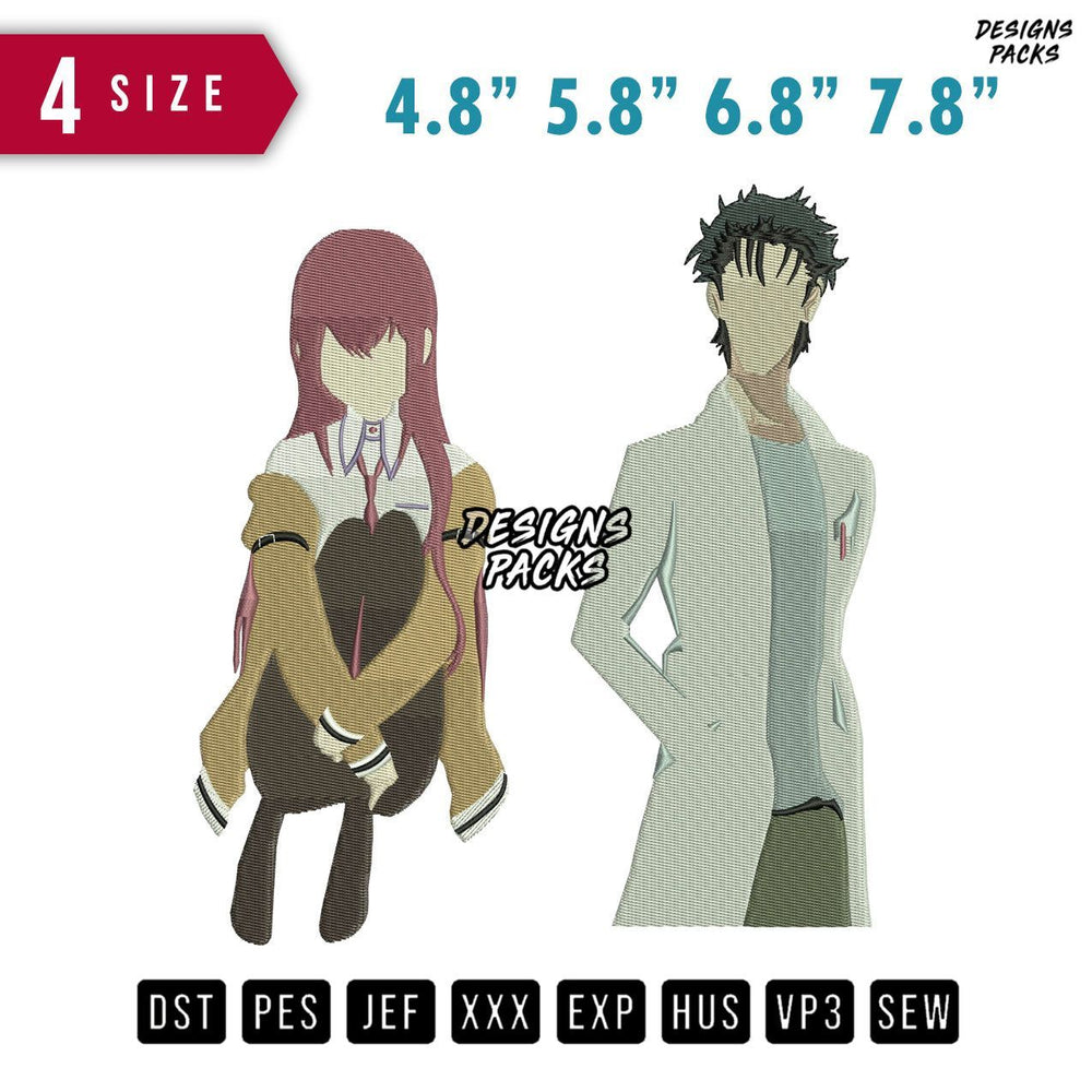 Makise Kintaro Embroidery Design