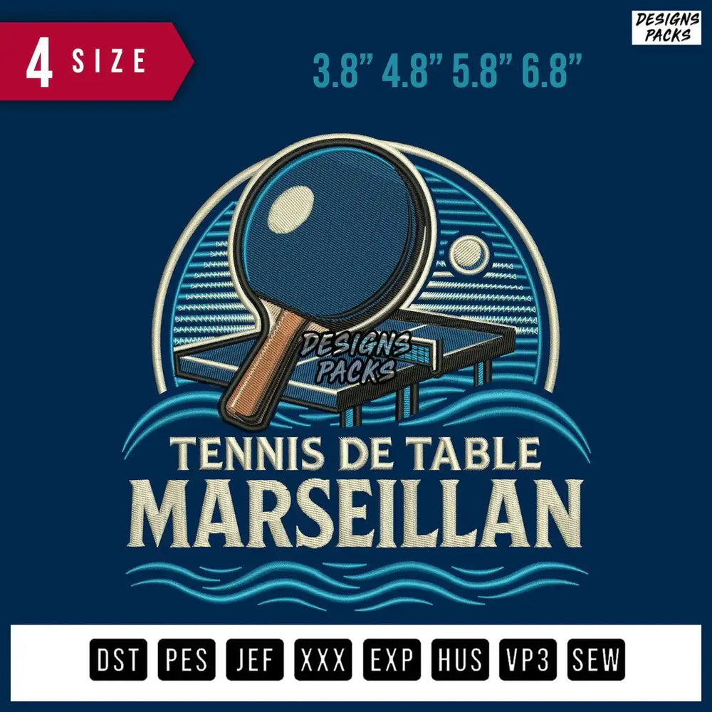Marseillan Embroidery Design