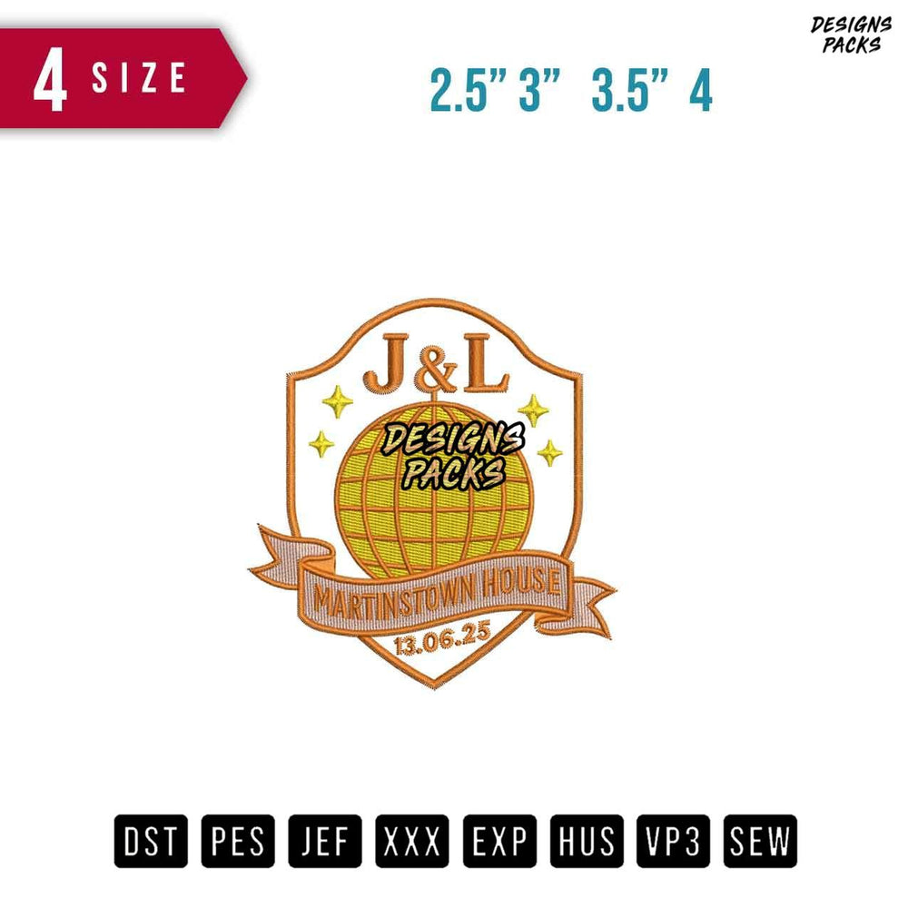 Martinstown Embroidery Design