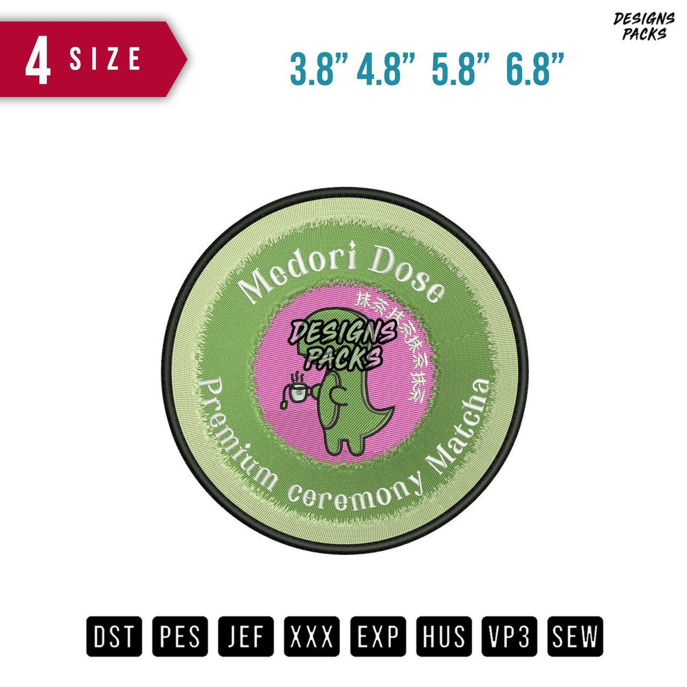 Medori dose Embroidery Design