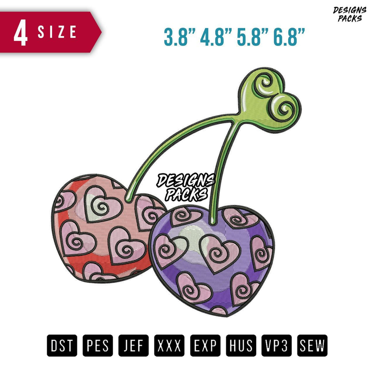 Mero Mero No Mi Embroidery Design