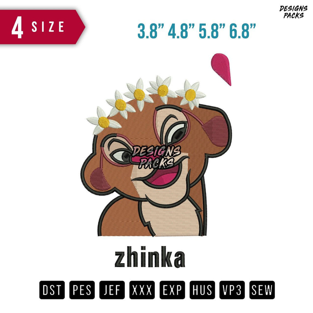 Nala Zhinka Embroidery Design