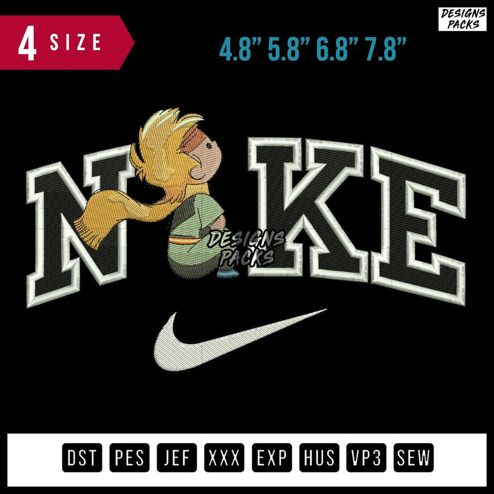 Swoosh Brand Little Prince Embroidery Design