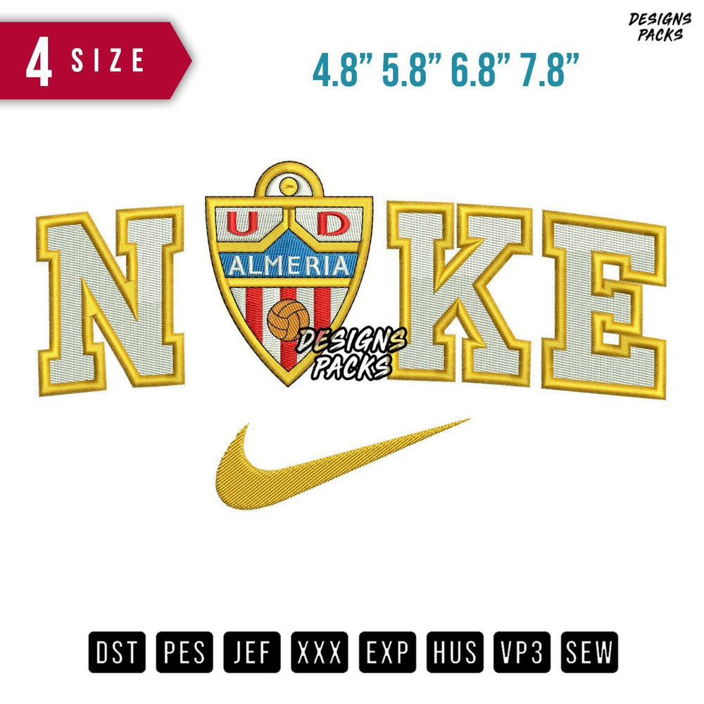 Swoosh Brand Ud Almeria Embroidery Design