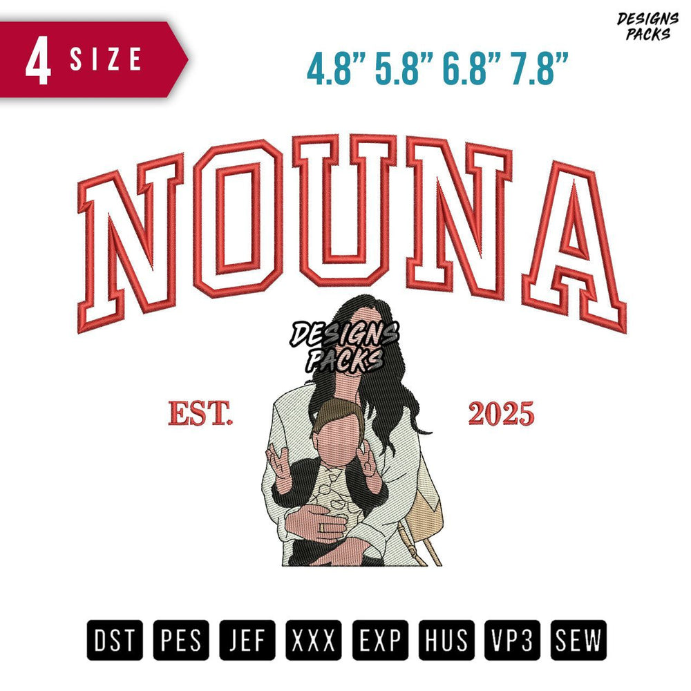 Nouna Embroidery Design
