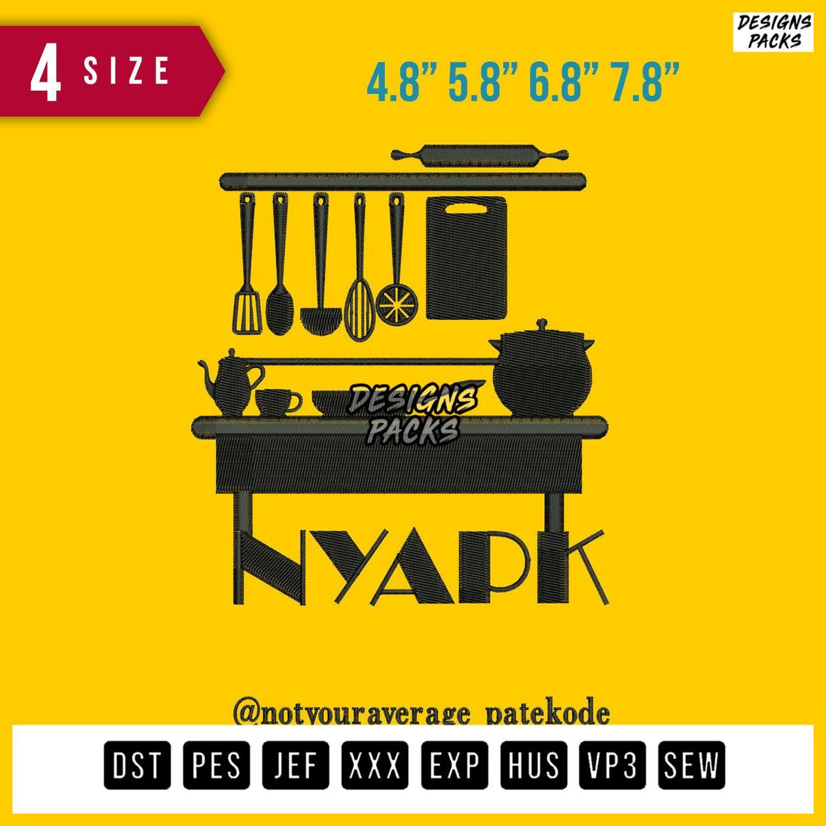 Nyapk Embroidery Design