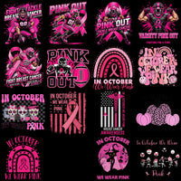 Load image into Gallery viewer, 130 Cancer Awareness In October We Wear Pink Designs Bundle PNG
