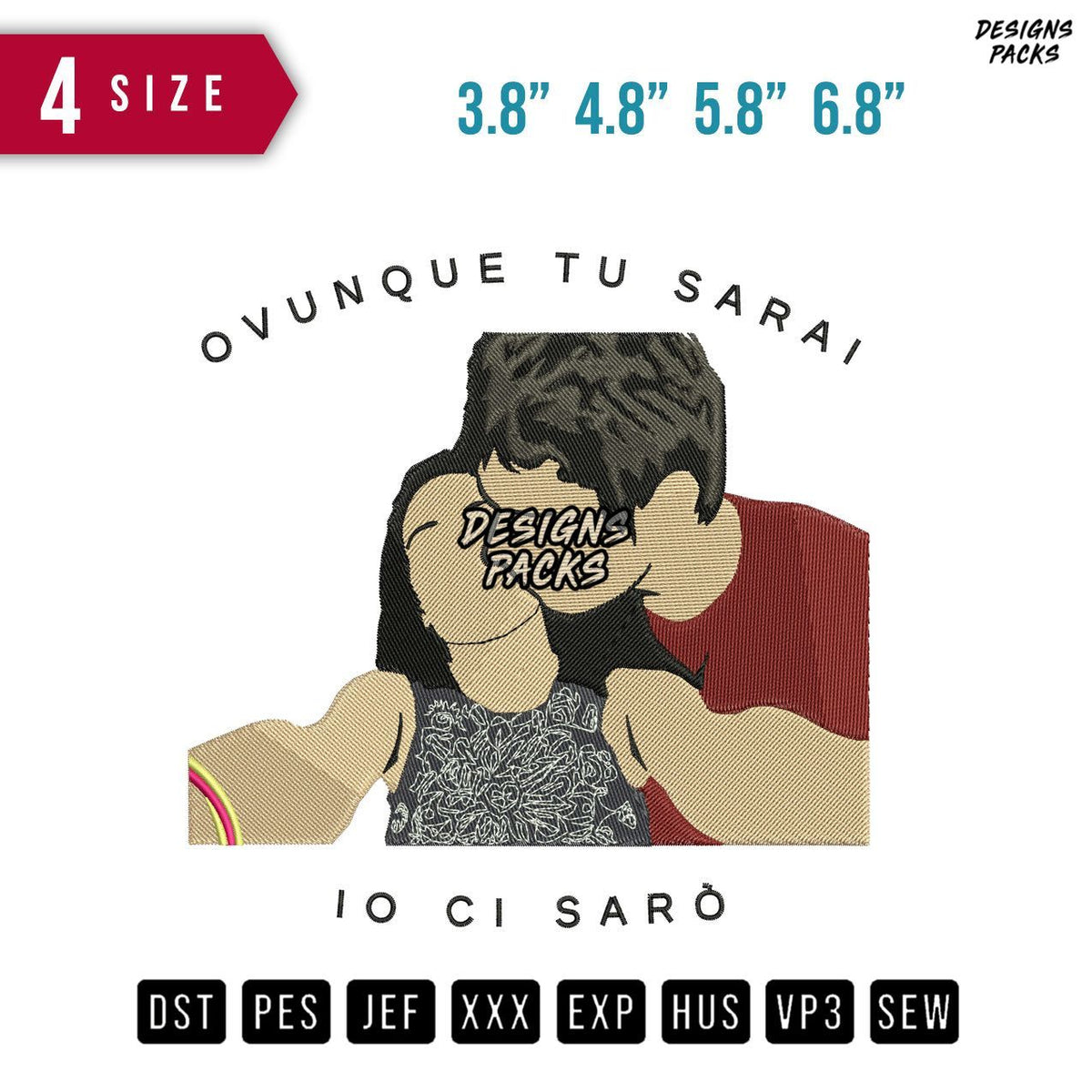 Ovunque Embroidery Design