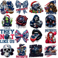 Load image into Gallery viewer, 80 Mega Football Team New England Patriots Mixed V3 Designs Bundle PNG
