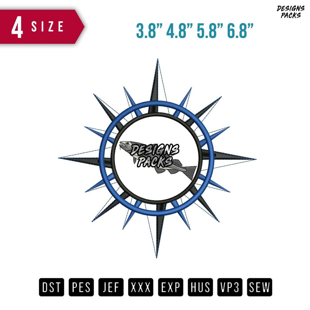 Petty Harbour Museum And Town Hall Embroidery Design