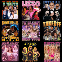 Load image into Gallery viewer, 60 Celebrity Music Stars Bootleg Artists Designs Bundle PNG
