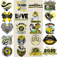Load image into Gallery viewer, 22 Columbus Crew Soccer Designs Bundle PNG
