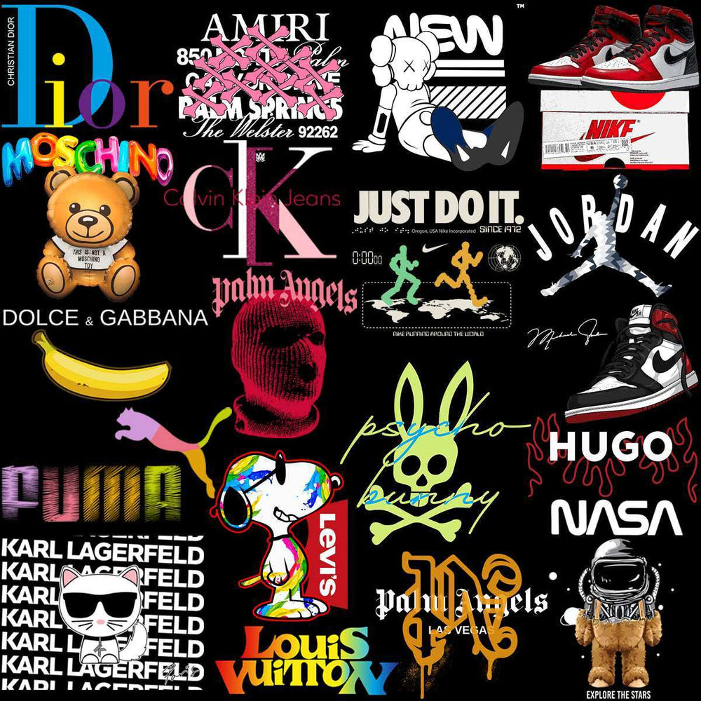 184 Popular Brand Mix Mega Streetwear Designs Bundle PNG