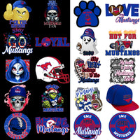 Load image into Gallery viewer, 38 SMU Mustangs Designs Bundle PNG
