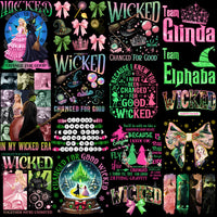 Load image into Gallery viewer, 125 Movie Wicked Magic 2025 Designs Bundle PNG
