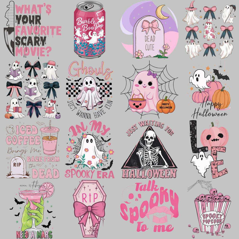 19 Cute Halloween Designs Bundle PNG