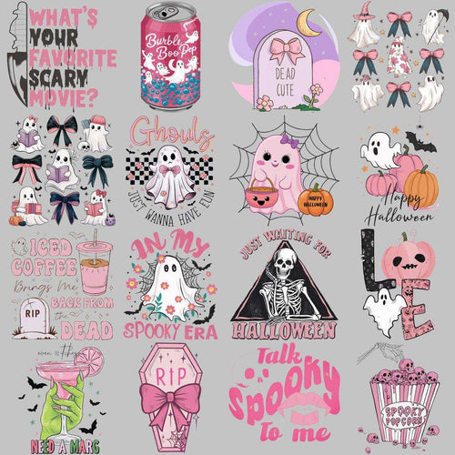 19 Cute Halloween Designs Bundle PNG