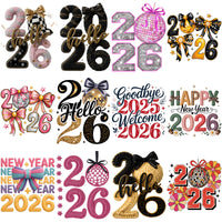 Load image into Gallery viewer, 60 Happy New Year 2026 Designs Bundle PNG
