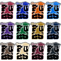 Load image into Gallery viewer, 90 Senior Class Of 2025 Graduation Jump Designs Bundle PNG
