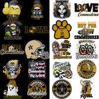 Load image into Gallery viewer, 36 Vanderbilt Commodores Designs Bundle PNG
