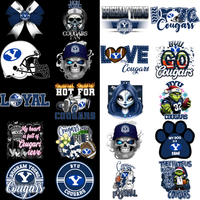 Load image into Gallery viewer, 32 BYU Cougars Designs Bundle PNG
