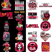 58 Chicago Bulls Basketball Designs Bundle PNG