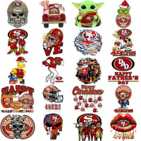 Load image into Gallery viewer, 46 San Francisco 49ers V1 Football Designs Bundle PNG
