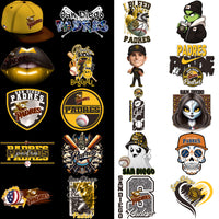 Load image into Gallery viewer, 61 San Diego Padres Baseball Designs Bundle PNG
