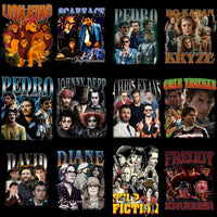 Load image into Gallery viewer, 54 Popular Movies Series Artists Bootleg Best Designs Bundle PNG
