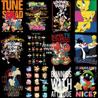 Load image into Gallery viewer, 48 Cartoon Loony Designs Bundle PNG
