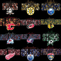 Load image into Gallery viewer, 32 Ice Hockey Teams Gothic Skulls Designs Bundle PNG
