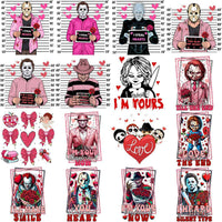Load image into Gallery viewer, 99 Valentine Horror Slashers Mega Designs Bundle PNG
