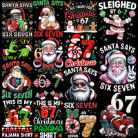 Load image into Gallery viewer, 89 Cartoon CHRISTMAS 67 MEME Designs Bundle PNG
