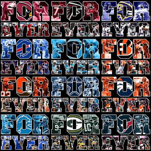 32 Football Teams Logo Forever Designs Bundle PNG