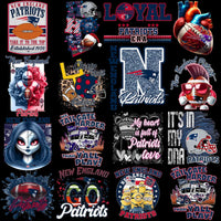 Load image into Gallery viewer, 95 Mega Football Team New England Patriots Mixed V4 Designs Bundle PNG
