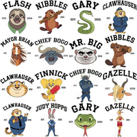 Load image into Gallery viewer, 40 Cartoons EST Mix Designs Bundle PNG
