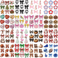 Load image into Gallery viewer, 90 Events Mixed Bow Designs Bundle PNG
