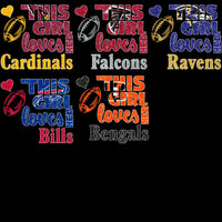 Load image into Gallery viewer, 32 This Girl Loves Football Logo Teams Glitter Designs Bundle PNG
