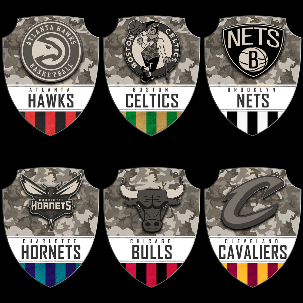 30 Basketball Camo Badge Teams Military Shield Designs Bundle PNG