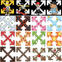 Load image into Gallery viewer, 44 OFF Brand WHITE Mix CARTOON Designs Bundle PNG
